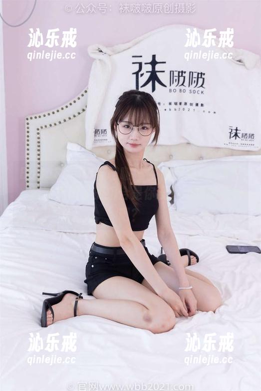 BoBoSocks袜啵啵 - 空姐制服+小甜豆，最新原图里的组合是你没有想到的美好吧？