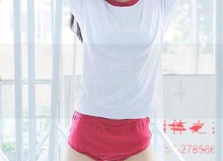 喵糖映画，私拍专辑里的蓝色厨娘，绝对是厨房的时尚女王！