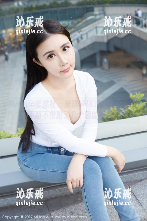 MiiTao蜜桃社 - 米琪MIKI的制服图包：不知不觉犯了几个圈的错觉？