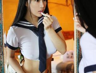 MyGirl美媛馆 - 突然就爱上这组图集，唐琪儿的ol制服弄得我心思百转。
