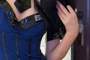 TuiGirl推女郎 - 易阳学妹作品，这画风让我想到了校园剧，哈哈，人生啊，何必那么认真！