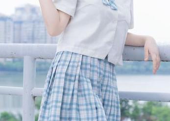 喵糖映画的写真作品：猫耳的JK制服少女，你敢想象她的日常么？