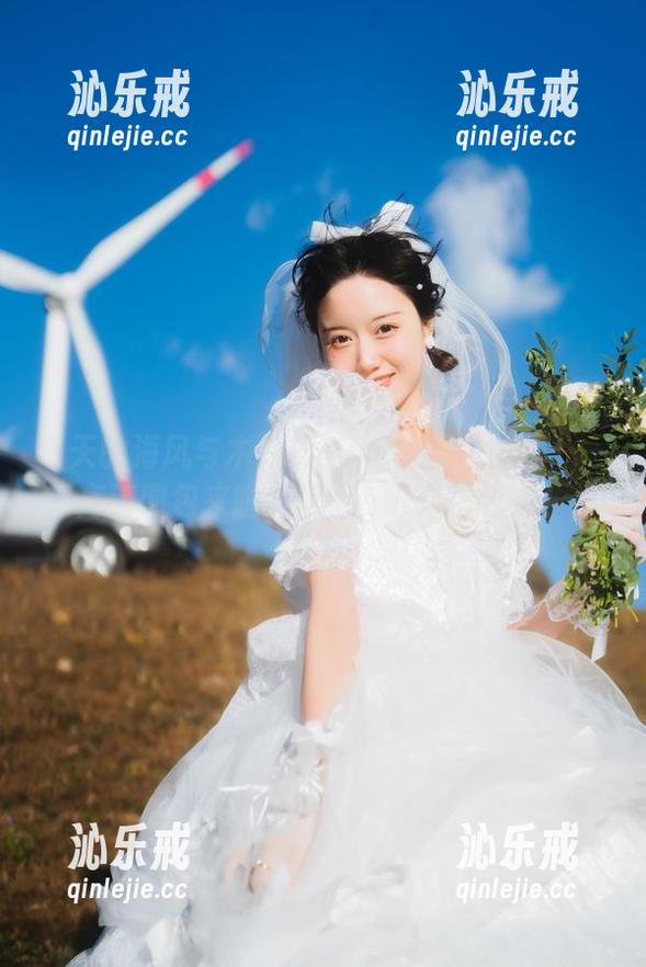 冬天的海风与木绵绵OwO的长裙碰撞——高清图包来啦，快来get这份温柔！