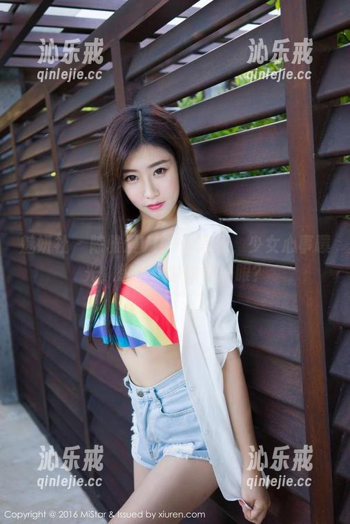 魅妍社 - 陈雅漫VICKY写真，少女心事曝光，想不想偷偷瞥一眼？